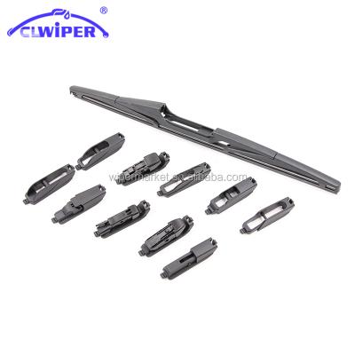 China Natural Rubber Car Parts Rear Wiper Blade For Rear Windshield Glass Cleaner for sale