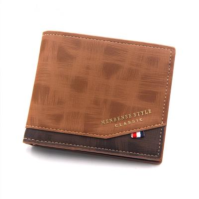 China Hot Sale Waterproof Men's Amazon Moss Wallet Made Of Original Genuine Leather Wallet for sale