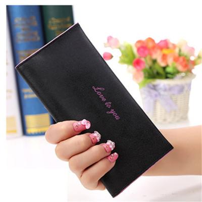 China Waterproof Ladies Wallet Female Cheap Wallets Leather Wallet Women for sale