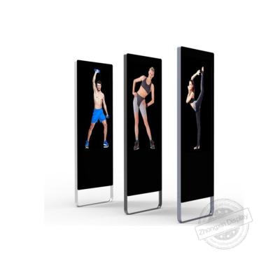 China 43inch Capacitive Touchscreen Magic Fitness Mirror With Virtual Trainer And Personalized Workouts for sale