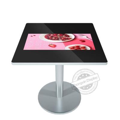 China 21.5inch Touch Screen Coffee Table Game Customized Interactive Touch Table Dispaly Advertising In Indoor Environments for sale