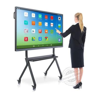 China Whiteboard Touch Screen Mali-G51 GPU 50000hrs Lifetime Touch Screen Interactive Whiteboard Resolution Display Te koop