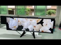 Ultra Wide Screen Stretched Bar Lcd Display 49inch For Metro Bus Advertising