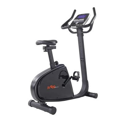 China Commercial Fitness Equipment IV-500G Gym Fitness Pulse Use Stationary Bike -3 Magnetic Upright Exercise Fitness Bike for sale