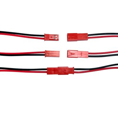 China 100mm Electronic SYP SM 2 Pin 2P Jst 02T Connector Plug Jumper Wire For Rc Lipo Battery Discharge ESC BEC Board Male And Female Line for sale