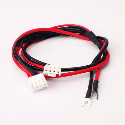 China Electronic Custom Cable JST Vh 3.96mm Pitch To Fork/U Terminal 2/3/4/5/6/7/8 Pin Wire 30cm Connector Wire Terminal Harness for sale