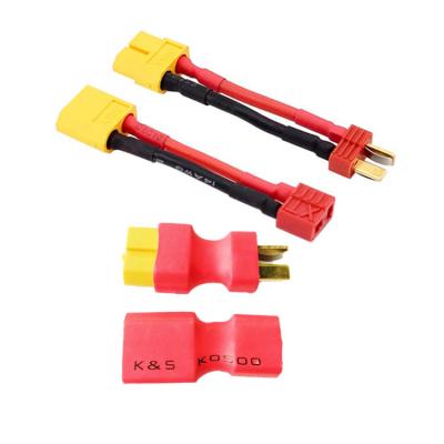 China Car Lipo Battery T Plug Model T-Plug to XT60 Adapter for sale