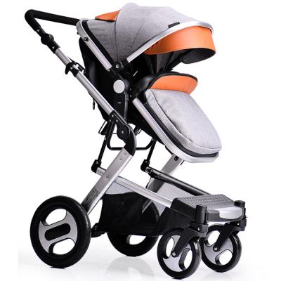 China Mummy Baby Walker 3 in 1 Winter Landscape High Baby Pram with Sleep Basket EN1888 Approved for sale