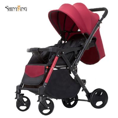 China High Selling Multi-function Hot Multifunctional Light Weight Purpose Baby Carriage Landscape Foldable Colorful Baby Stroller for sale