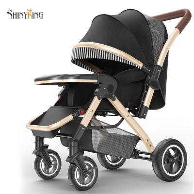 China Factory Direct Good Quality Pram Stroller Aluminum Single Newborn Lightweight Baby Stroller for sale