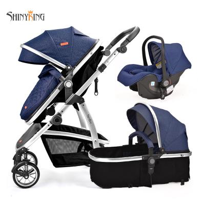 China Mommy Luxury High Quality Warm Baby Stroller Happy Baby Stroller 3 in 1 for sale