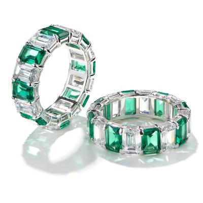 China Gemstone Ring Rare Green Zircon Female Ring Wholesale Jewelry Israel silver for sale