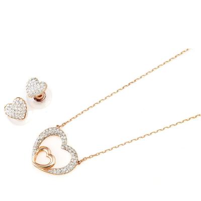 China CLASSIC Shiny Silver Design Fashion Heart Stone Fine Jewelry for sale