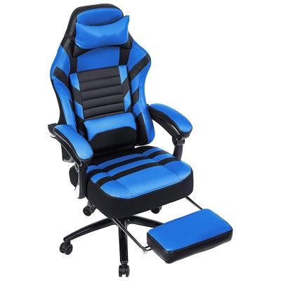 China Spinning High Quality Durable Using Various Best Unique PC Gaming Chair Massageable Gaming Chair With Pedals for sale