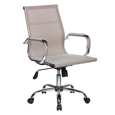 China Comfortable Simple 360 ​​Degree Swivel Staff Rotation Adjustable Components Mesh Fabric Office Chair Desk With Armrests for sale