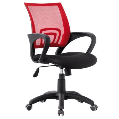 China Simple And Comfortable Revolving Mesh Chair Visitor Mesh Middle Back Chair High End Executive Office All Mesh Lumbar Chair for sale