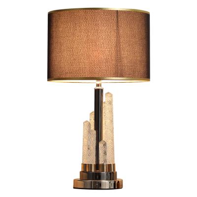 China Lighting Functions Wholesale Nordic Modern Luxury Gold Decorative Brass Bedroom LED Table Lamp for sale