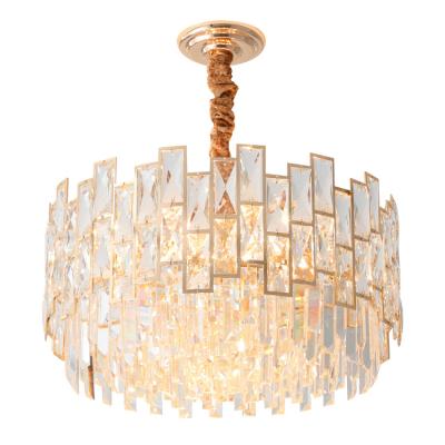 China Farmhouse Luxury Modern Design Round Ring Lighting Led Chandelier Pendant Lamp for sale