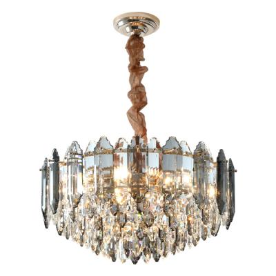 China Modern Decoration Luxury Large Modern Crystal Chandeliers Indoor Lighting Pendant Lights For Home for sale