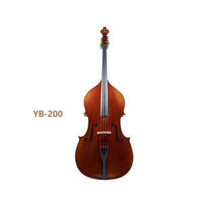 China Impeccable high quality made in china maple wood double bass for sale