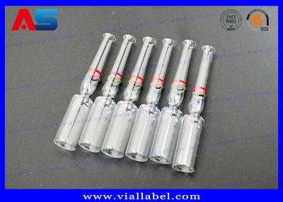 Chine Ampoules en verre pharmaceutiques 1ml 2ml 3ml 4ml 5ml 10ml drogues sûres de stockage de petites à vendre