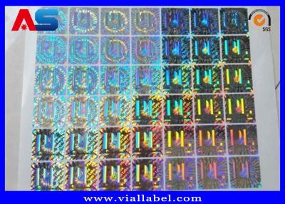 China Custom Holographic Stickers , Anti Fake 3D Hologram Stickers Printing void sticker for sale