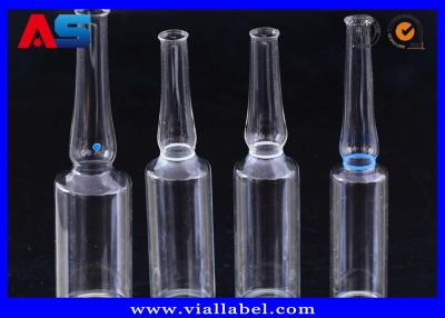 Chine 2ml 3ml 5ml 10ml a courbé de petites fioles en verre de cou à vendre