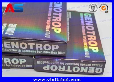 China Hologram Printing Human Chorionic Gonadotropin Pharmaceutical Packaging Box 2 ml kruid flacon etiketten doos Te koop