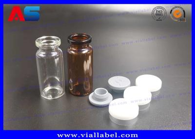 China Sterile Bottles And Tops Small Glass Vials , Bayonet Mouth Glass Dropper Bottles flip off seal caps for sale