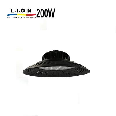 China UFO 200w Warehouse High Power Outdoor Energy Saving Hanging Led High Bay Light Housing for sale