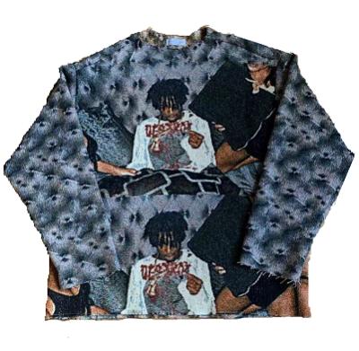 China Custom Hot Sale Tapestry Crewnecks QUICK DRY All Sizes Tapestry Shirt Tapestry Pullover Sweater for sale