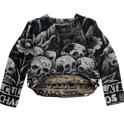 China Custom Made QUICK DRY Warm Sale Tapestry Jacquard Tapestry Crewnecks Sweater Sweater Man for sale