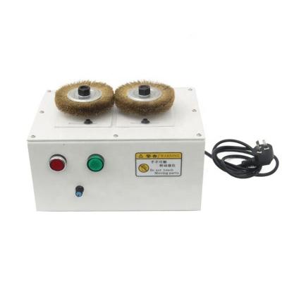 China EW-1010 Automatic Brush Shielding Cables Reversing Wire Brush Machine Shielded for sale