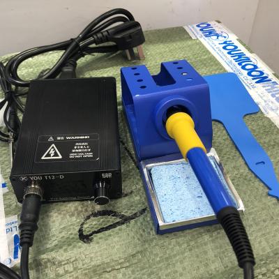 China YOUKILOON T12-DMobile Phone Repair Soldering Iron Holder Temperature Adjustable Electronic Repair Soldering Tool For T12-D Soldering for sale