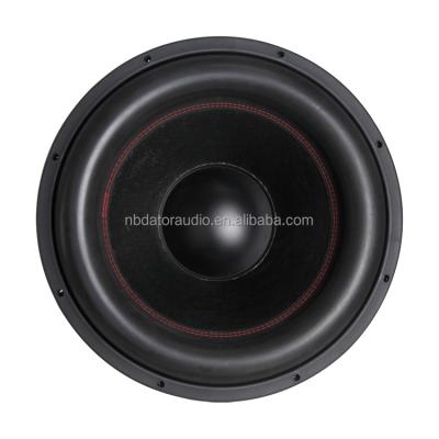 China Dual 2 Ohm 1600w 12 Inch Aluminum High End Powerful Subwoofer For Car Audio Speakers for sale