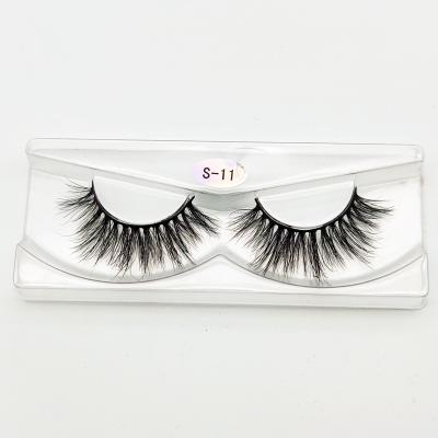 China No Animal Products Used Saving A Dollar $1 3D Mink Eyelash 5D Mink Lashes 18mm 20mm 22mm 25mm 28mm 30mm Seller With Custom Packaging for sale