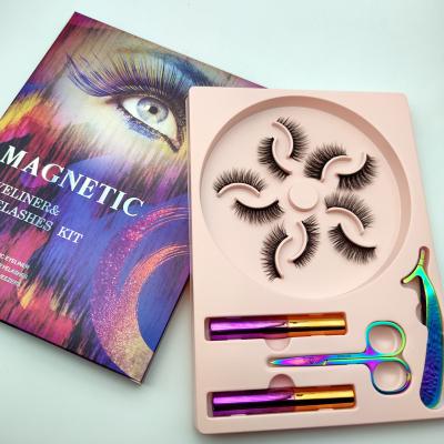 China New Popular Magnetic Eyeliner Natural Wholesale Magnet Eyelashes Brown Eyeliner For Magnetic Highlights for sale