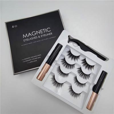 China Natural Personalized Eyelash Magnetic Eyeliner Magnetic Eyeliner Lashes for sale