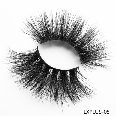 China Feather Wholesale Own Label 100% Real Brand Mink Lashes 25mm 3D Mink Eyelashes With Custom Packaging for sale