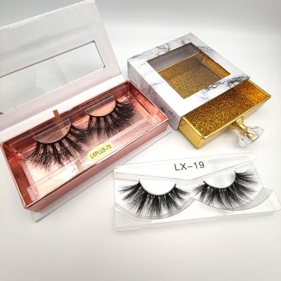 China Feather Own Private Label 25mm 3D 100% Real Mink Eyelashes With Custom Brand Packaging for sale