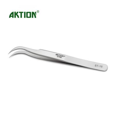 China 302 Stainless Steel Swiss Tweezers Stainless Steel Quality Tools Electronic DIY Tools for sale