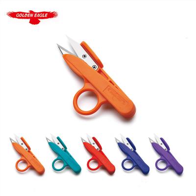 China Hot Selling Gold Eagle Yarn Scissors TC-800 Small Stainless Steel Wire Cutter Clothing Cutter High Quality Gold Shears Trimmer for sale