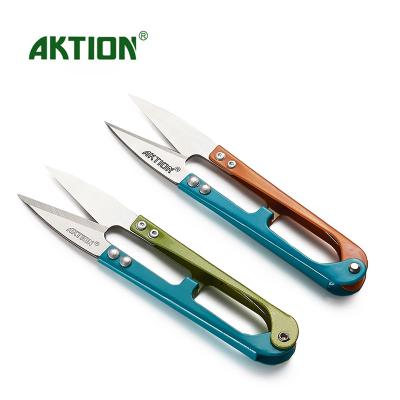 China AKTION Embroidery Thread Scissors Colorized Handle Thread Cutter TC-805 for sale