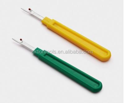 China Seam Ripper Flat Handle Stainless And Plastic AK-115A Multiple Colors for sale