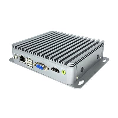 China Barebone System Intel J1900 Industrial Fanless Mini Embedded PC win10 for sale