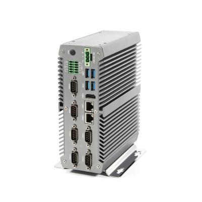 China 2020 Computer Intel Celeron Processor 3855u Industrial Embedded Fanless Mini Box PC for sale