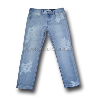 China Children Fashion Breathable Jeans For Girls China Girls Jeans Kids for sale