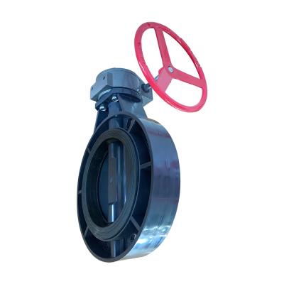 China High quality at good price PVC butterfly valves wafer 2