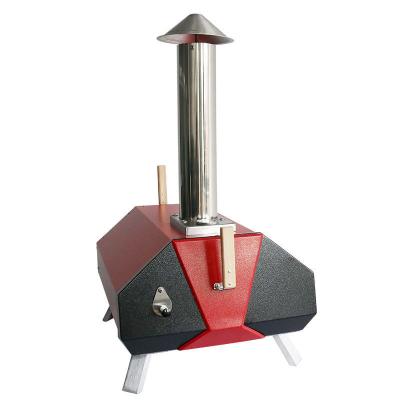 China Outdoor Mini Wood Fired Portable 16 Inch PIZZA OVEN Pizza Maker Stove for Flip Grill for sale