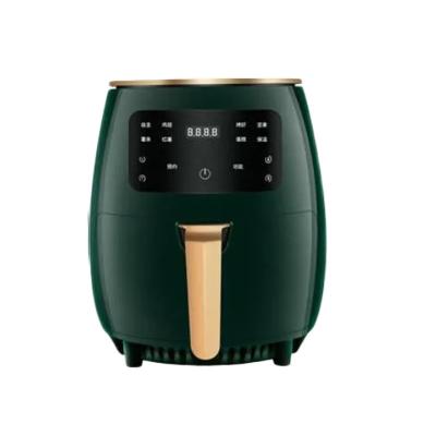 China 4.5L elektrische plastic kleuren doos Air Fryer Oven met digitale timer en temperatuurregeling Te koop